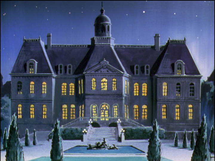 The Kiryuu family mansion from episode 3.