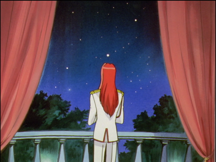 Pattern of stars over Touga’s head in episode 3.