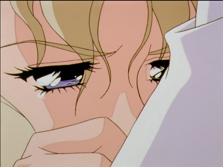 Nanami’s face is pressed up close to Touga.