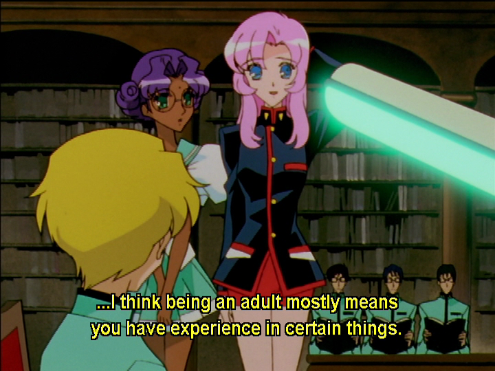 Utena vaguely describes adulthood.
