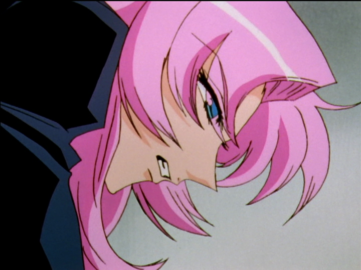 Utena looks pained because she is injured after falling in basketball.