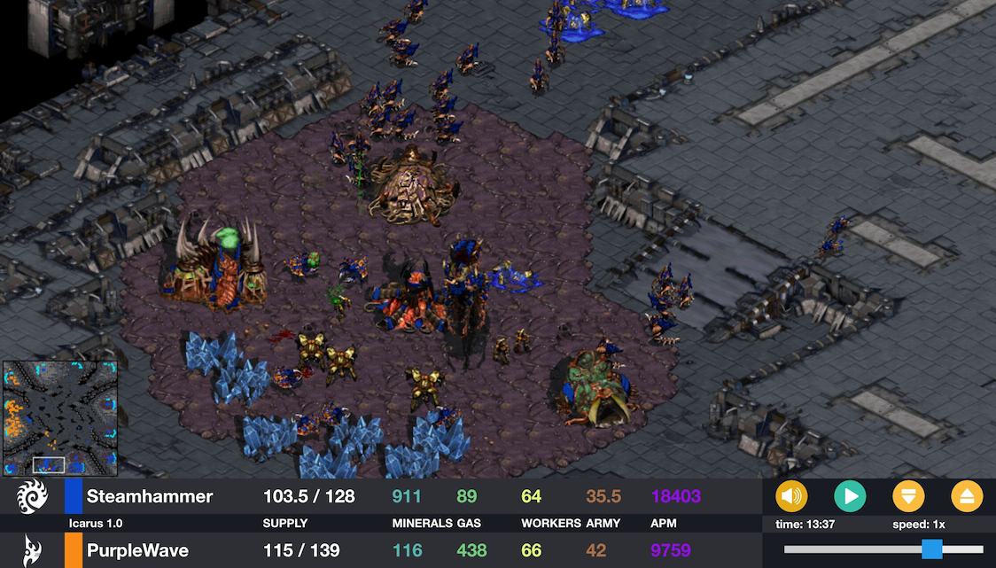 Steamhammer is about to clear its natural