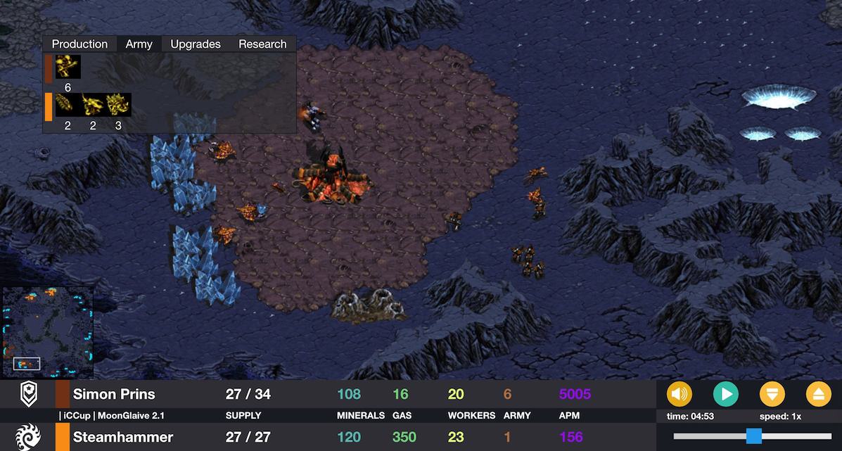 Tyr is unworried by the zerg base