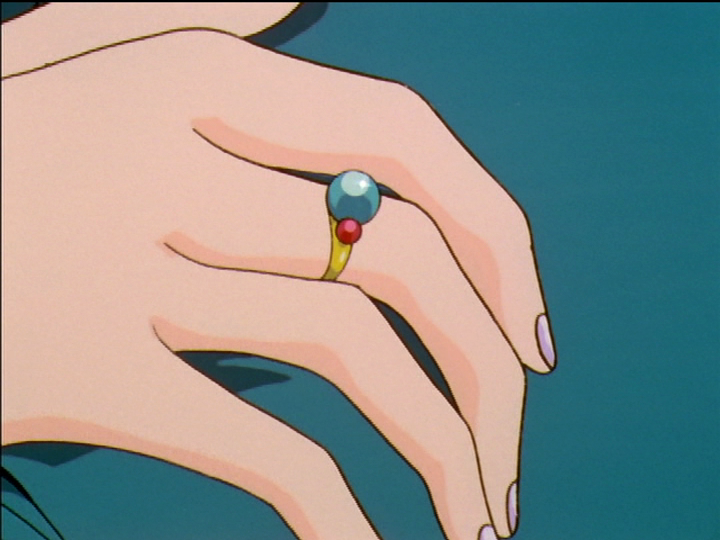 Nanami’s ring goes with her earrings.
